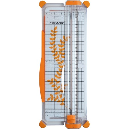 Fiskars FISKARS A4-Schiebe-Schneidemaschine, 30 cm, drehbare Klinge