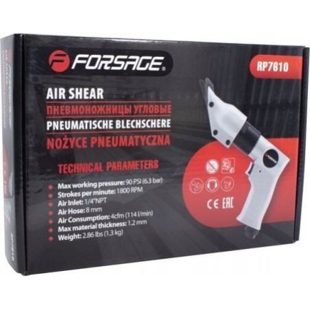 Forsage Pneumatische Winkelschere, Stichsäge