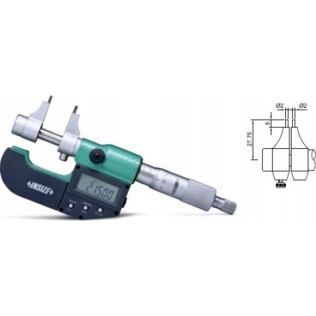 Insize DIGITALES MIKROMETER 5–30 (Innenmessung)
