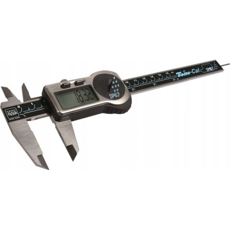 Tesa Digital-Messschieber 150, 6-stellig, IP67, 3 V, ABS, RD 1,5, TWIN-CAL