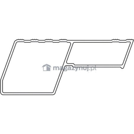 Lero TAURUS Einseitige Leiter (Höhe 190 cm, 8 Sprossen)