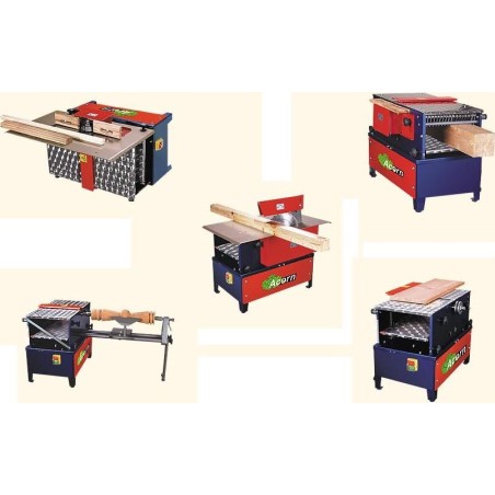 Acorn 5-in-1-Holzbearbeitungsmaschine W4/94 - 3 kW W4-94-5F-3KW - W4-94-5F-3KW