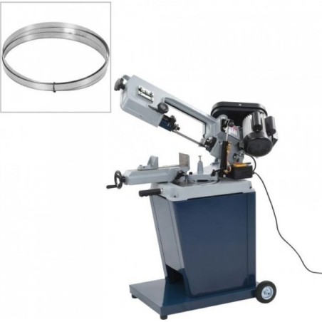 vidaXL Metallbandsäge mit massivem Sockel, 230 V