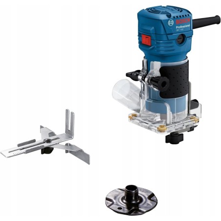 Bosch-Oberfräse Bosch Edge Router GLF 55-6 Professional, Oberfräse (blau, 550 Watt)