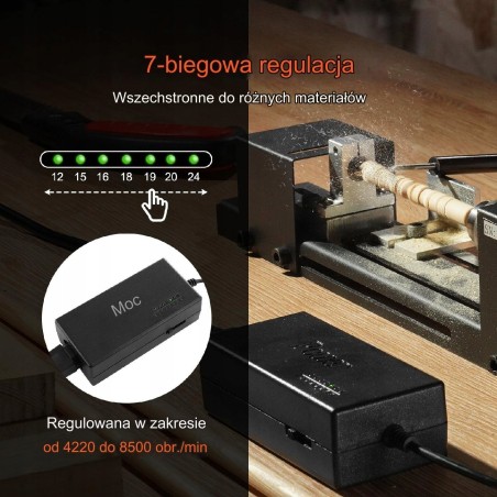 Mini-Holzdrehmaschine