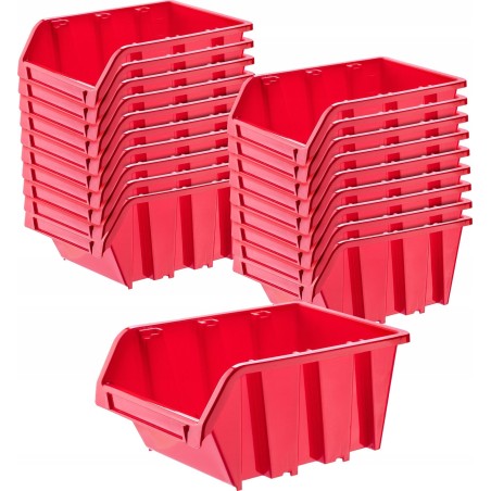 Kadax Behälter, Katzentoilette, Aufbewahrungsorganizer, 490 x 298 mm, 20 Stück