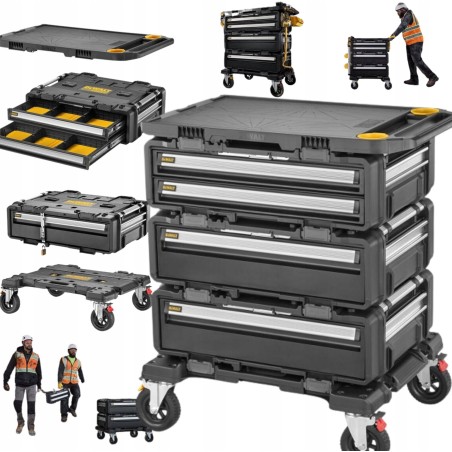 Dewalt DEWALT TOUGH SYS.2.0 DXL 5-in-1-Turm-Werkzeugkasten