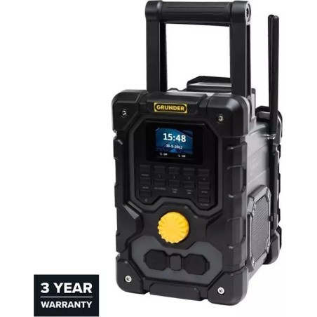 Baufunkgerät Sourcing CORDLESS RADIO GRUNDER DE-1005 18V