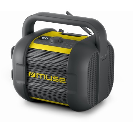 Muse | Bluetooth-Baustellenradio | M-968 BTY | 40 W | Bluetooth | NFC-Funktionen
