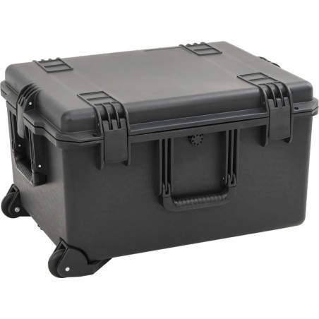 vidaXL Werkzeugkoffer im Flugkoffer-Design, schwarz, 62,5 x 49,5 x 37 cm, PP