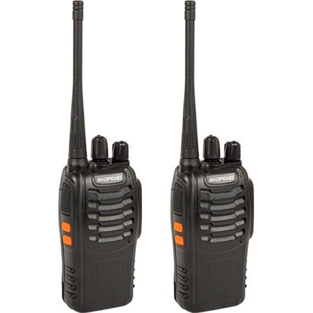 Baustellenfunkgerät Blow 24-928 PMR-Funkgerät BF-888S 2W, 2 Stück Baofeng