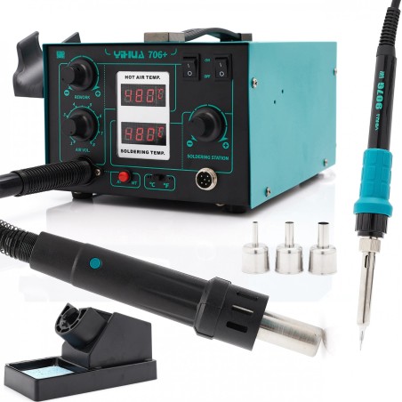 Techrebal KUNSTSTOFFSCHWEISSGERÄT 706+ SET MIT HEFTGERÄT UND HEFTKLAMMERN