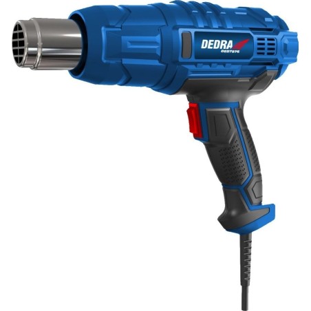 Heißluftgebläse Dedra, 2000 W, 2 Düsen, Karton