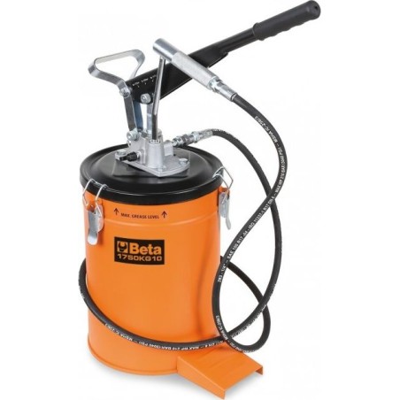 Beta Tools Hebel-Schmiervorrichtung, 10 kg, mit 2 m langem Schlauch (1750kg10)