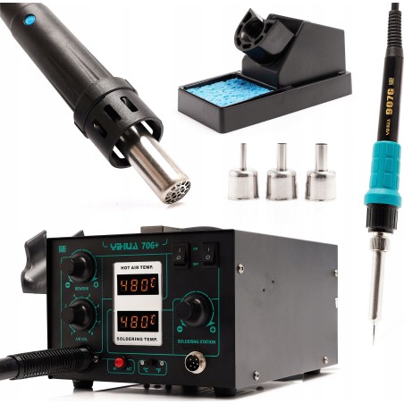Techrebal HIT! YIHUA 706+ Kunststoffschweißgerät mit Kunststoff-Set