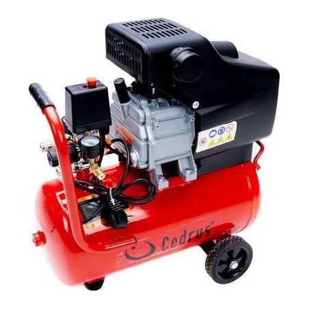 Kompressor Cedrus CEDRUS KM24-1T Kolbenkompressor Ölkompressor 24 l – EWIMAX – OFFIZIELLER VERTRIEBSPARTNER – AUTORISIERT