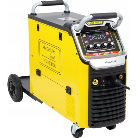 Beschaffung SEMI-AUTOMATIC SPAW.INV. MIG-280 MMAV2 IGBT 4x4, 300 A/60 %, 400 V, MB24/5, GP50, MIT, MMA-Kabel, D300, W16P5