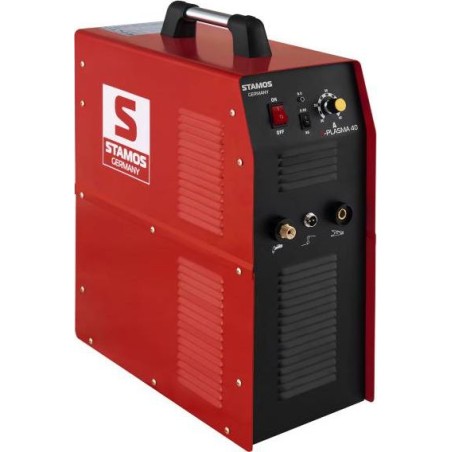 Stamos Plasmaschneidemaschine mit integriertem Luftkompressor, 230 V, 40 A