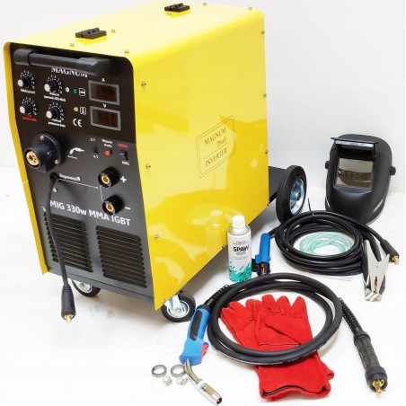 Halbautomatisches Schweißgerät SPAW.INV. MIG-330 mit IGBT