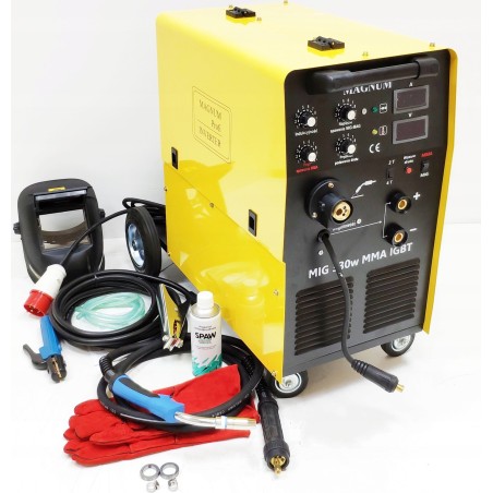 Halbautomatisches Schweißgerät SPAW.INV. MIG-330 mit IGBT