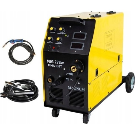 Inverter-Schweißgerät MIGOMAT MAGNUM MIG MAG MMA 400 V, 280 A + Adapter
