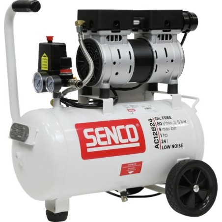 SENCO Silent-Luftkompressor 24 l, AC12824, SENCO