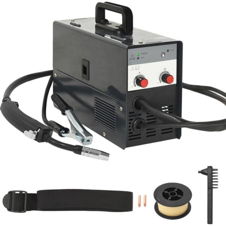 vidaXL MIG-Schweißgerät für Fülldraht ohne Gas, 120 A