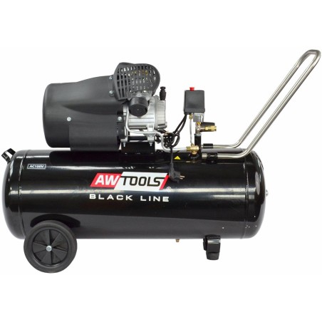 AWTOOLS KOMPRESSOR AC100V 100L 3,0 PS BLACK LINE