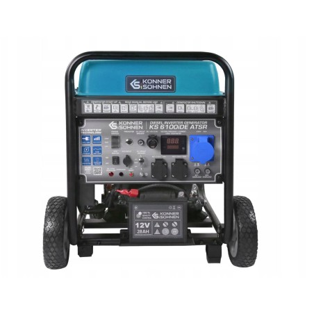 KS DIESEL-INVERTER-GENERATOR KS 6100iDE ATSR 5,5 kW 230 V