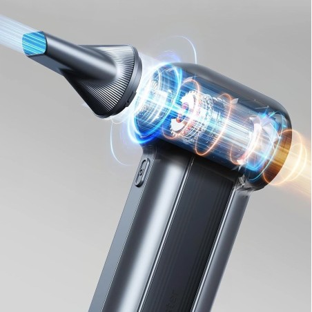 WOLFBOX MF100 Luftkompressor, 150.000 U/min, Akku, kabellos, neu