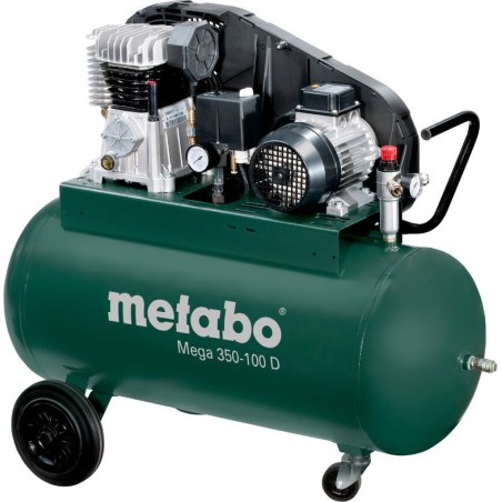 Metabo-Kompressor MEGA 350-100 D, 10 bar, 90 l (601539000)
