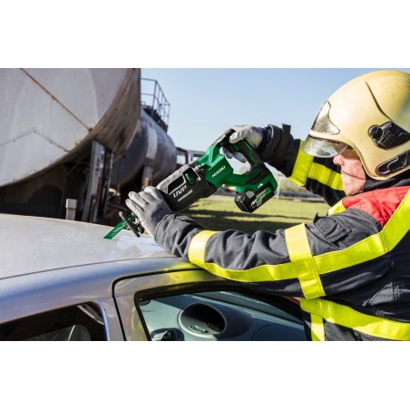 HIKOKI.SABER 36-V-Kettensäge CR36DA WGZ 2x2,5 Ah MV BL Koffer