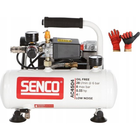 SENCO Silent Air Compressor 4 l, AC4504, SENCO
