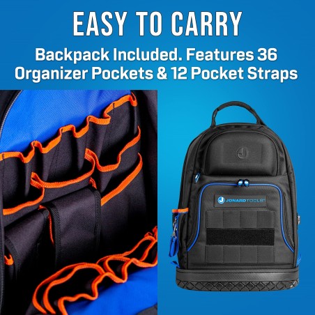 Jonard Tools Rucksack für Glasfaserinstallateure JONARD TOOLS TK-199B