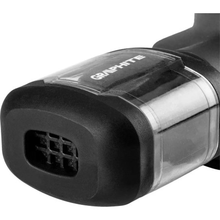 Graphite-Schleifmaschine Delta-Oszillationsschleifer 180 W, Schleifplatte 140 x 140 x 80 mm 59G336