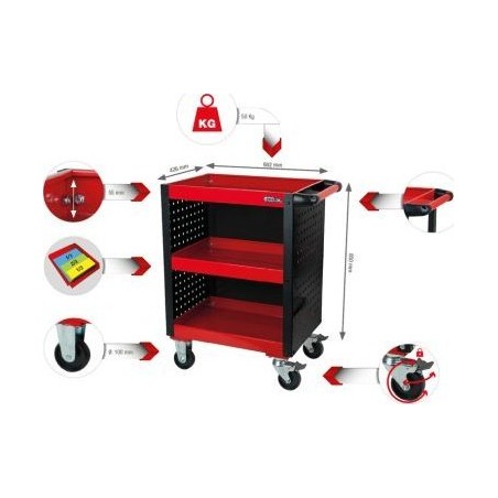 Werkzeugwagen KS Tools KS Tools ECOline Workshop Service Trolley