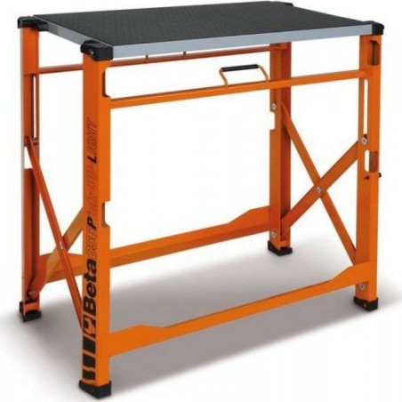 Werkzeugwagen BETA – LEICHTER, ZUSAMMENKLAPPBARER ARBEITSTISCH, ORANGE (1 STÜCK)
