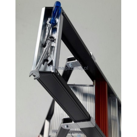 Lero TAURUS Einseitige Leiter (Höhe 120 cm, 5 Sprossen)