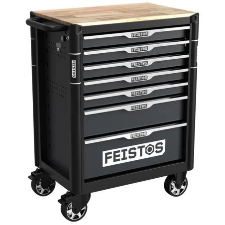 FEISTO Mento 2 Werkstattwagen mit 158 Teilen, 73 x 48 x 98 cm