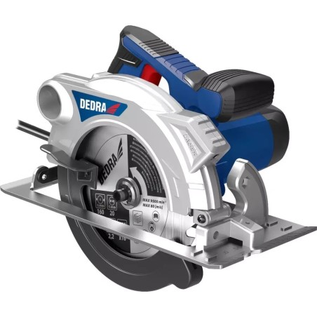 Dedra-Kreissäge Handkreissäge 1500 W, 185 mm, mit Laser