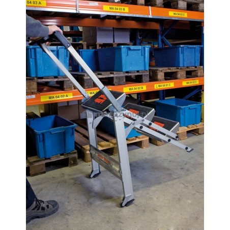 Lero Arbeitspodest Little Giant Brenta (Höhe 45 cm, 2 Stufen, 2 Räder)