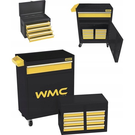 Werkzeugschrank, Werkstattwagen, 253 Teile