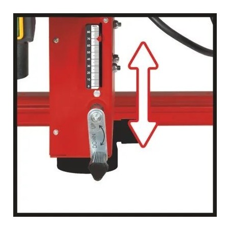 Einhell-Tischkreissäge Einhell TE-TS 315 UD (rot/schwarz, 2.400 Watt, Drehstrom)