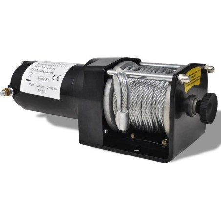 vidaXL Elektrische Winde 12 V (1360 kg) mit Funksteuerung