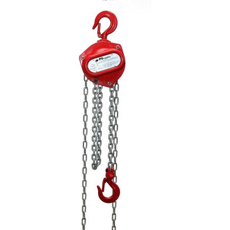 PS Lift Handkettenzug, Tragkraft 2000 kg (Länge 3 m)