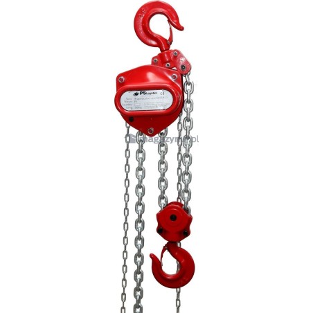 PS Lift Handkettenzug, Tragkraft 3000 kg (Länge 3 m)