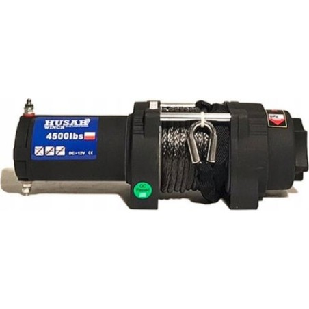 Husar Elektrische Seilwinde mit Kunststoffseil BST S 4500 LBS