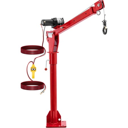 Steinberg Ladekran für Pickups mit Seilwinde, 12 V, 1000 W Ladekran für Pickups