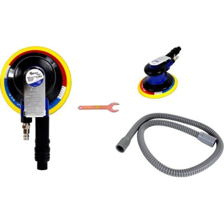Geko-Schleifmaschine Druckluft-Schleifmaschine 150 mm /Zentralabsaugung/ PREMIUM (10/12)