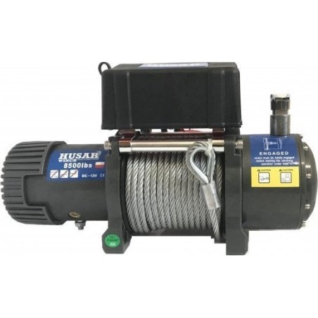 Husar Elektrische Seilwinde BST 8500 lbs (Stahlseil)